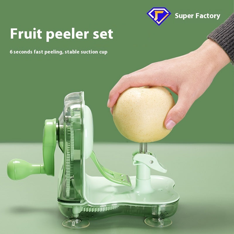 Fruit Peeler Two-in-one Hand Shake Fruit Cutter Kitchen Gadgets