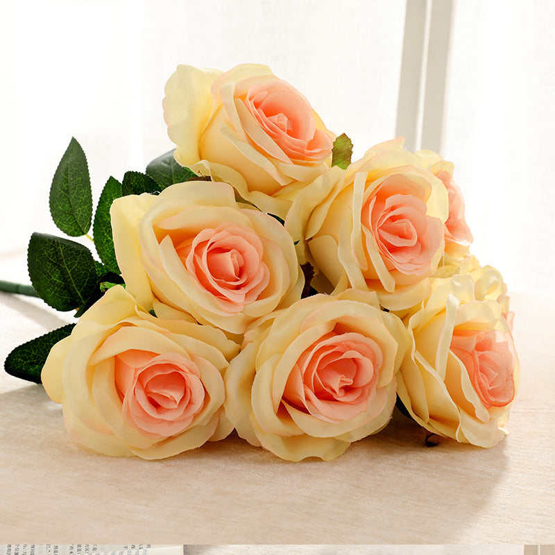 Fashion Silk Rose Home Wedding Decoration