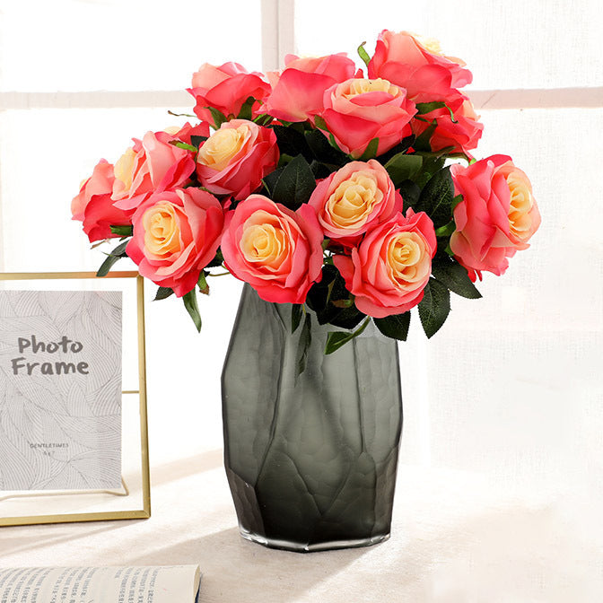 Fashion Silk Rose Home Wedding Decoration