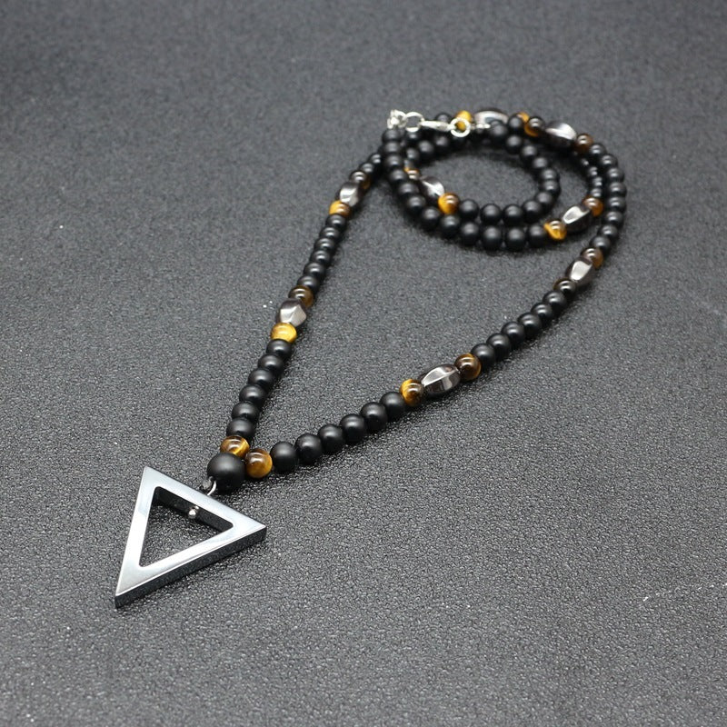 Triangular Pendant Personality Simple Jewelry