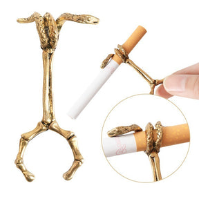 Skull Smoking Ring Personalized Cigarette Holder