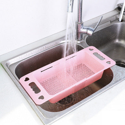 Retractable Creative Kitchen Sink Drain Rack