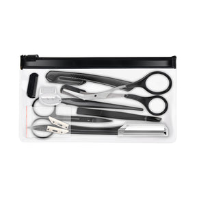 Beauty Tools Black Eyebrow Trimming Set