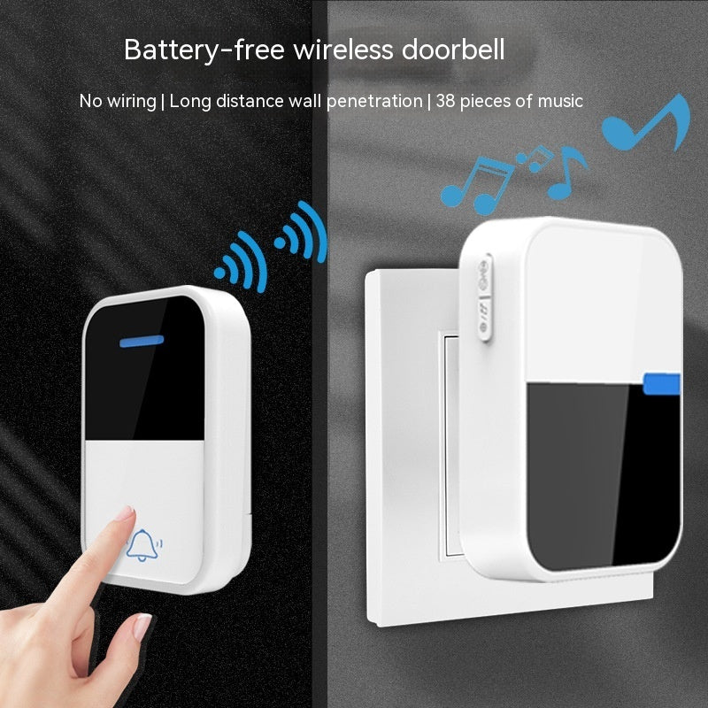 Self-generating Wireless Doorbell Home Long-distance New Beeper