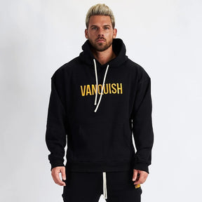 Men's Sports And Leisure Running Long-Sleeved Loose Hooded Sweater Jacket