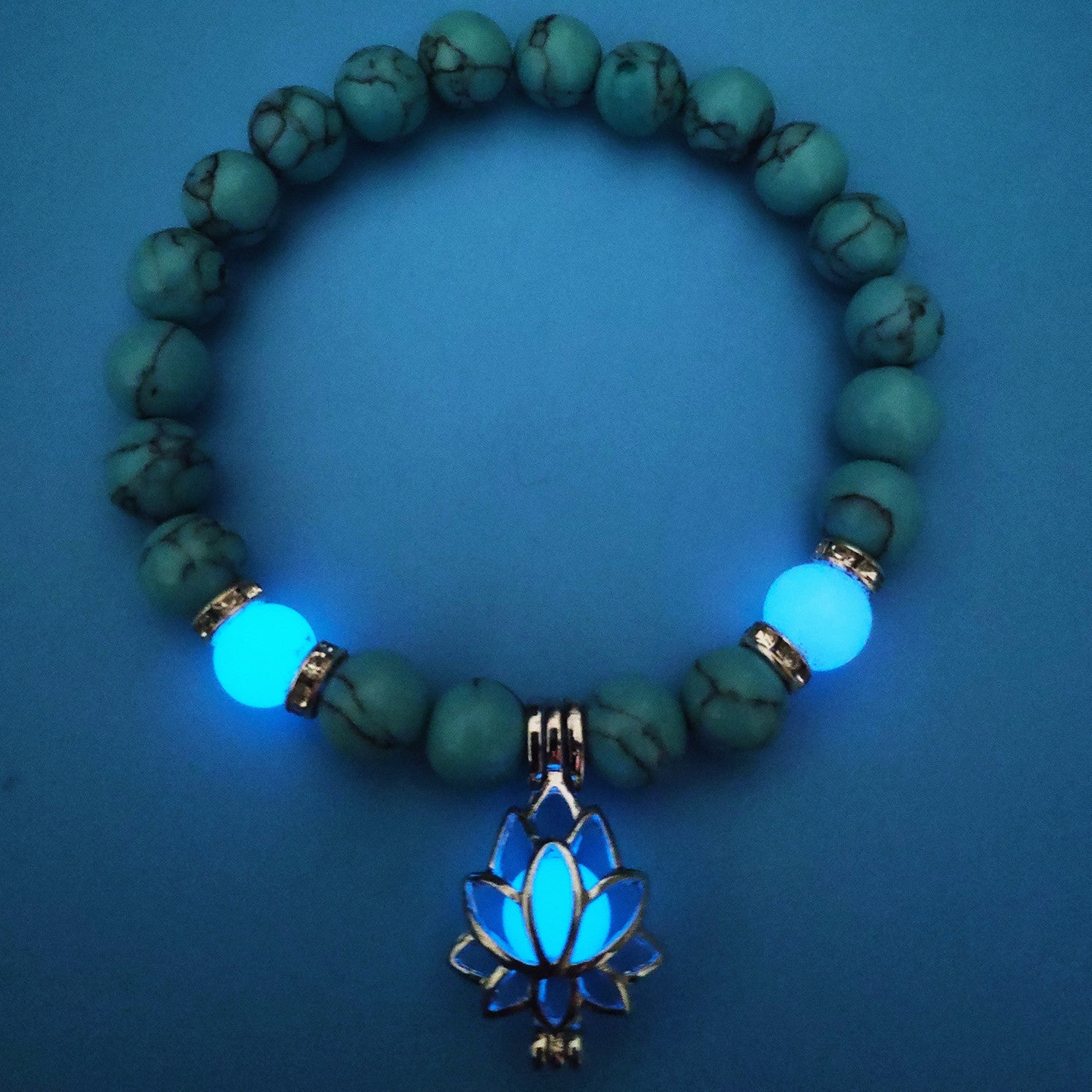 Turquoise Bead Bracelet