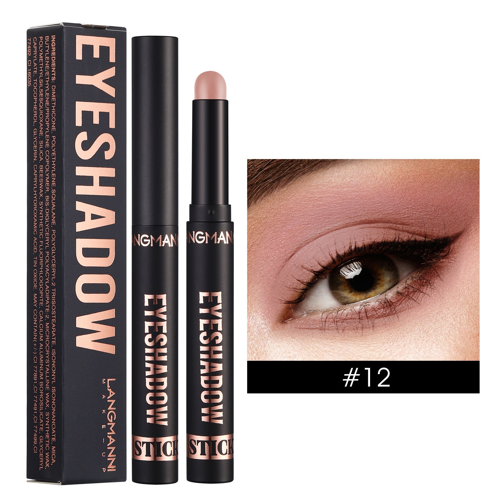 Eye Shadow Stick Waterproof And Durable Hot Sale Smudges Shimmer Matte