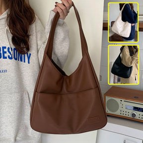 Fashion Tote Bag Large Capacity Casual Shoulder Bag Women's Commuting Handbag College Student