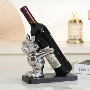 Wine Rack Decoration French Bulldog Creative And Slightly Luxury Decorations