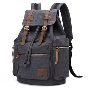 European And American Retro Men's Large Capacity Canvas Bag New