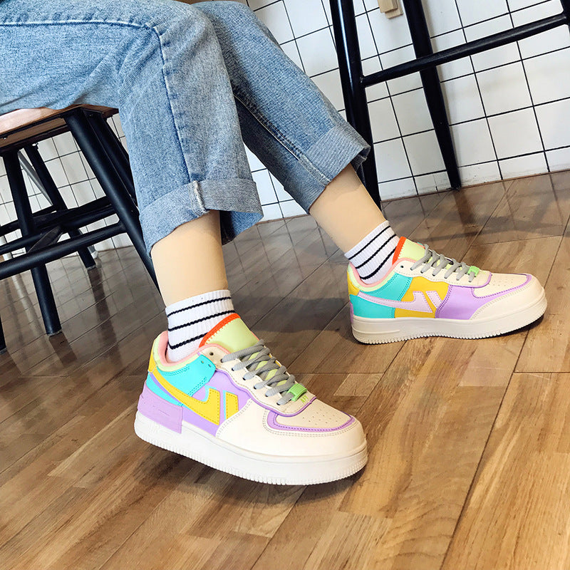 Harajuku Student Air Force Sneakers Platform Shoes