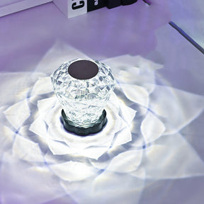 Rose Crystal Lamp Desk Light Romantic Diamond Atmosphere