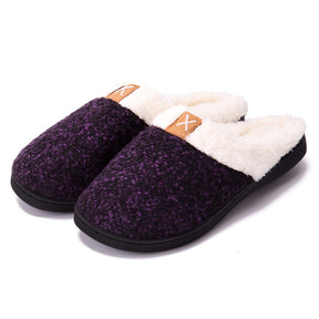 Memory foam slippers