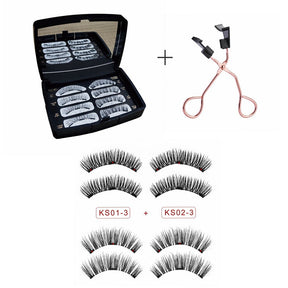 Magnet Eyelash Suit Is Natural And Thick