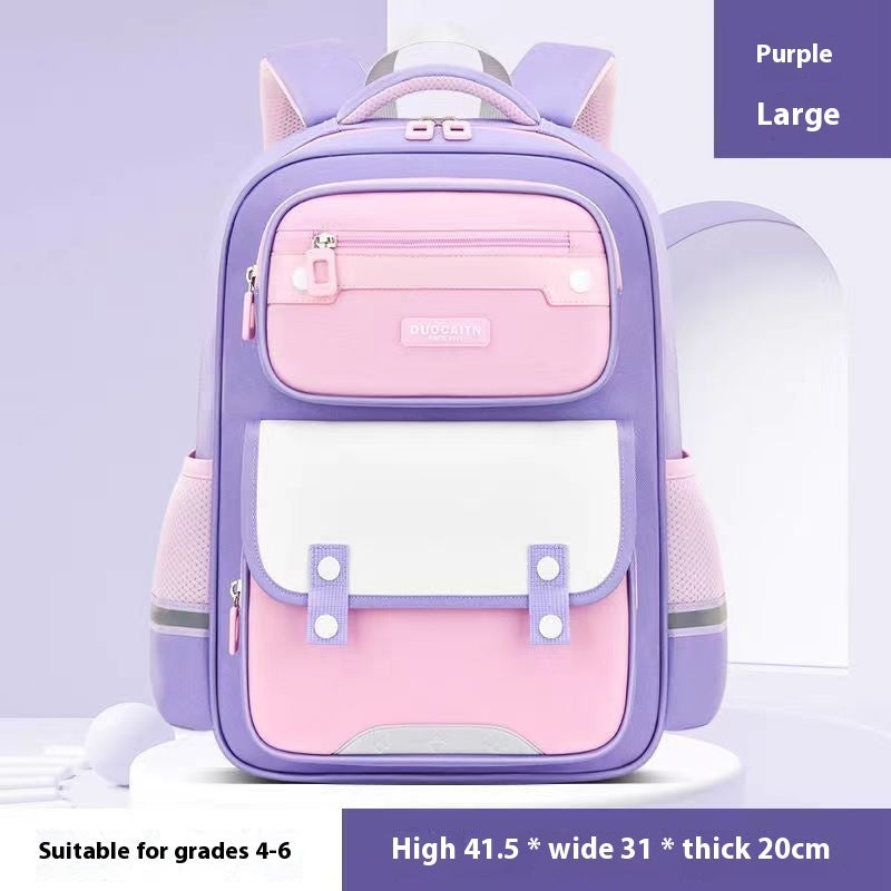 Reduce Burden And Protect The Spine With Ultra Light Weight Children's Shoulder Bag