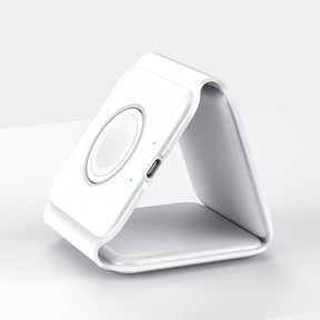 Magnetic Wireless Charging And Folding Mobile Phone Holder