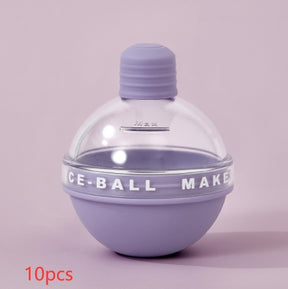 Ice Ball Mold Whiskey Spherical Ice Cube Mold Food Grade Silicone Ice Tray Creative Homemade Ice Ball Artifact