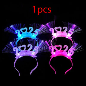 Luminous Barrettes New Year Headdress