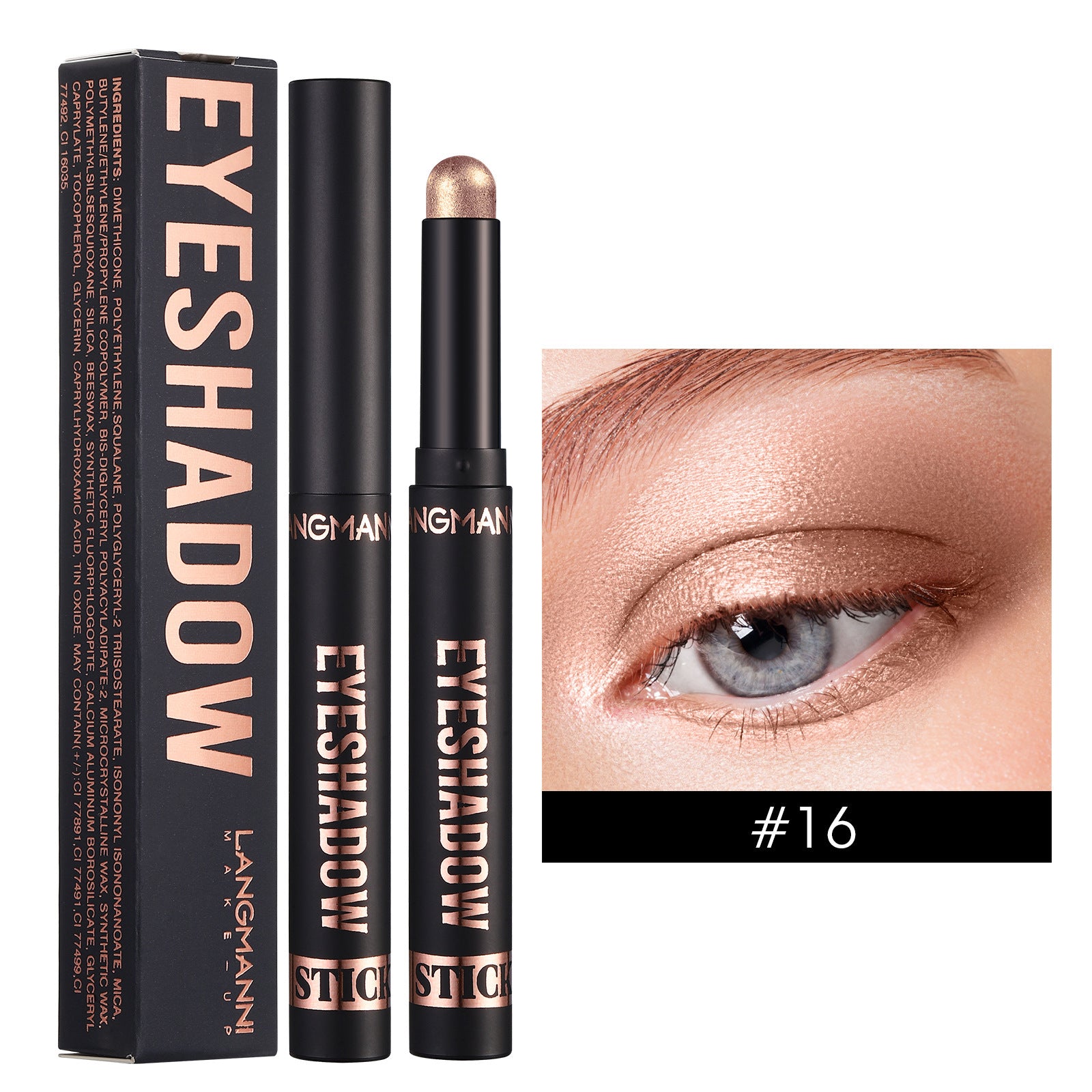 Eye Shadow Stick Waterproof And Durable Hot Sale Smudges Shimmer Matte