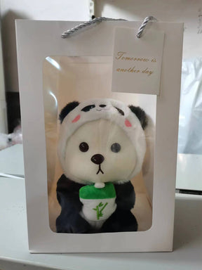 Teddy Bear Doll Crossdressing Pig Panda Doll Plush Toy