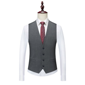 Suit Suit Men's Three-piece Suit Slim Fit Business Professional Formal Wear