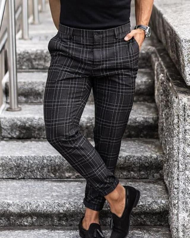 Spring And Summer Men's Casual Trousers Loose