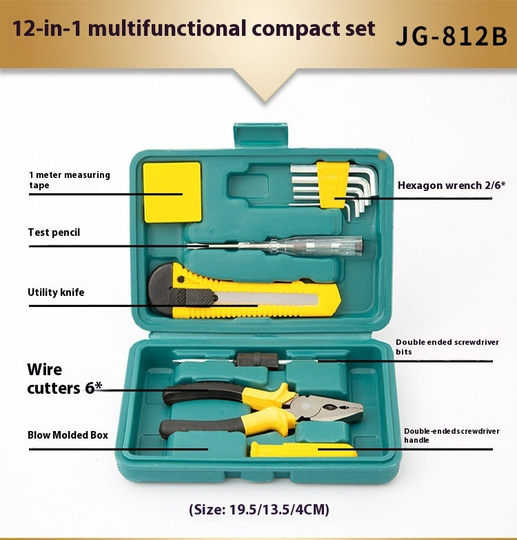 Household Hardware Tools Repair Kit Suit