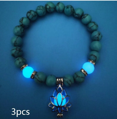 Turquoise Bead Bracelet