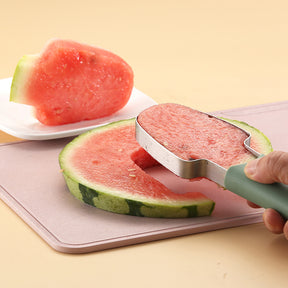 Kitchen Three-in-one Stainless Steel Fruit Cutting Gadget