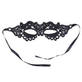 Lace Mask Female Half Face Prom Sexy Black Blindfold Halloween