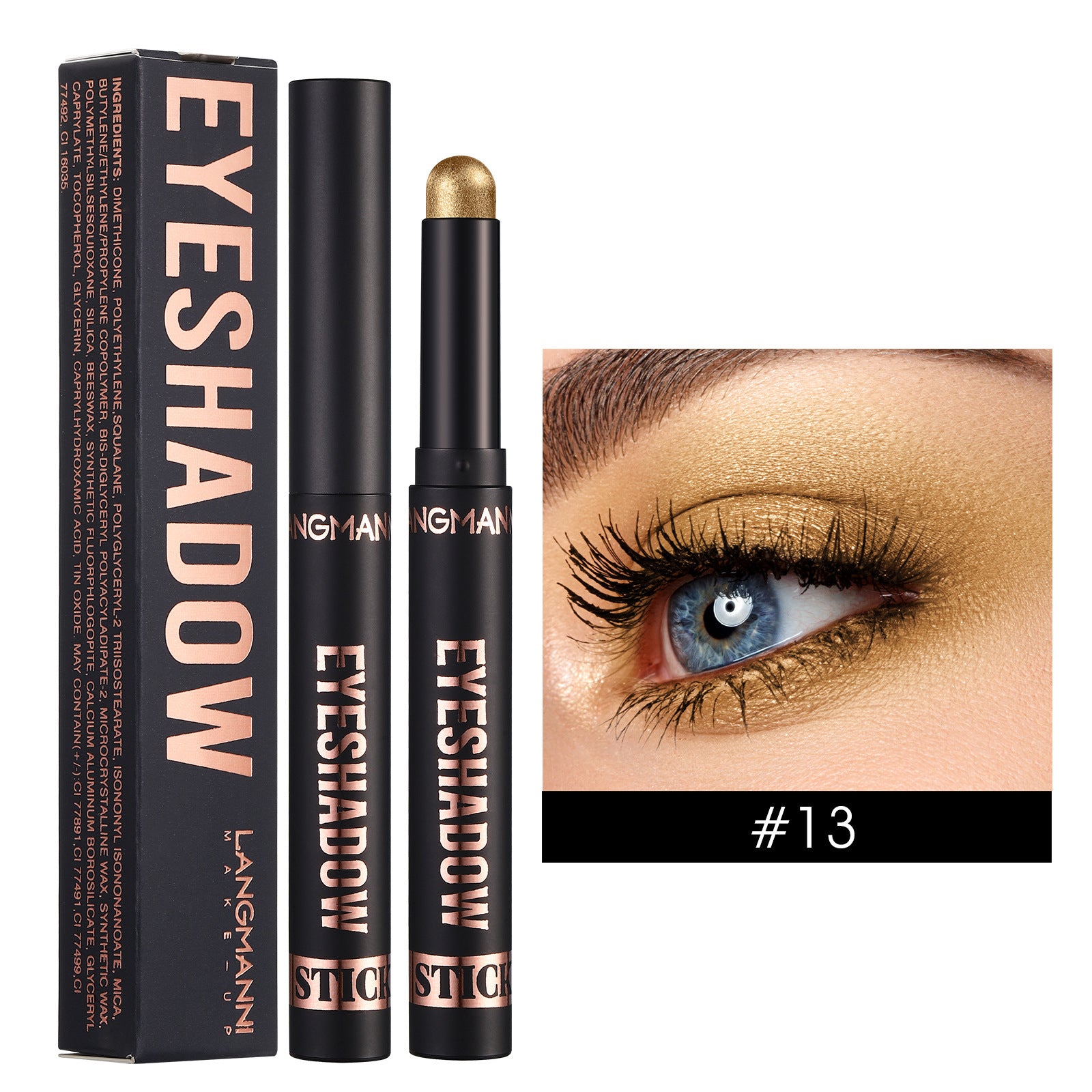 Eye Shadow Stick Waterproof And Durable Hot Sale Smudges Shimmer Matte