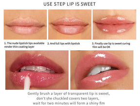 Lip Care Ampoule Nourishing Hydrating And Moisturizing Transparent Care Fruit Flavor Lip Gloss Makeup