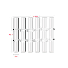 Test Tube Clear Glass Vase For Plant Bottle Flower Pot Hydroponic Container Decor Wedding Party Floral Hinged Flower Vases Home Decor