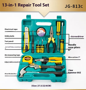 Household Hardware Tools Repair Kit Suit