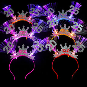 Luminous Barrettes New Year Headdress